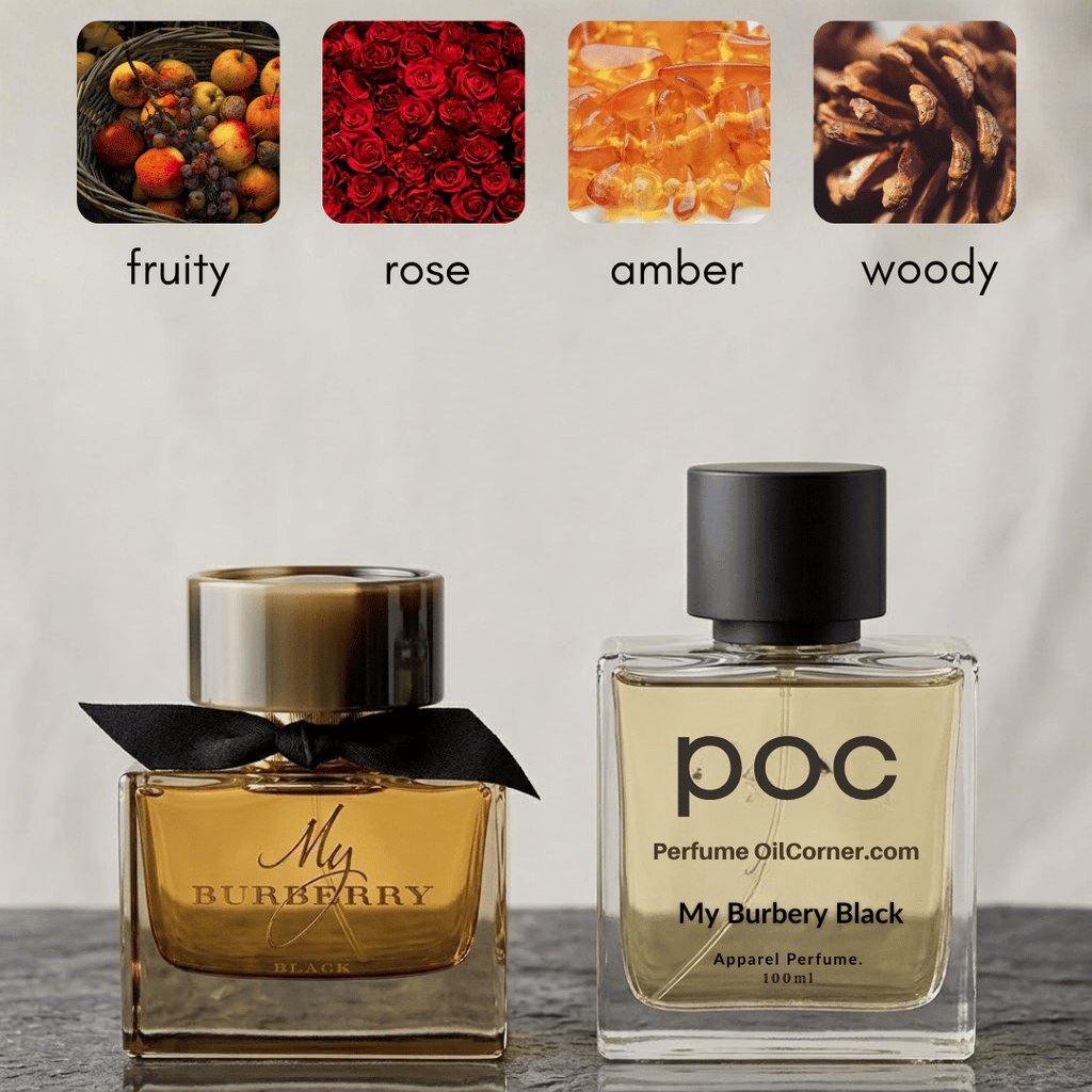 My Burberri Black by burberri for women Inspired Perfume