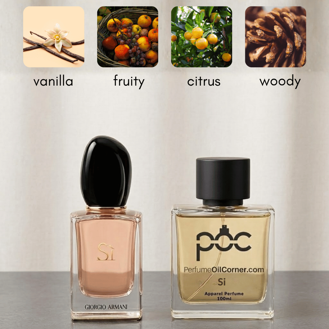 Armani SI Fiori for Women Inspired Perfume