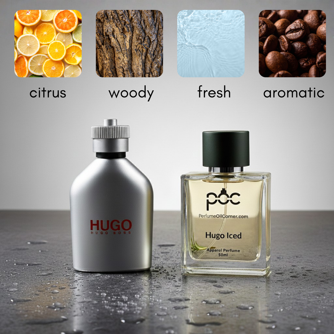 Hugoe Iced by Hugoe Bouss for men Inspired Perfume