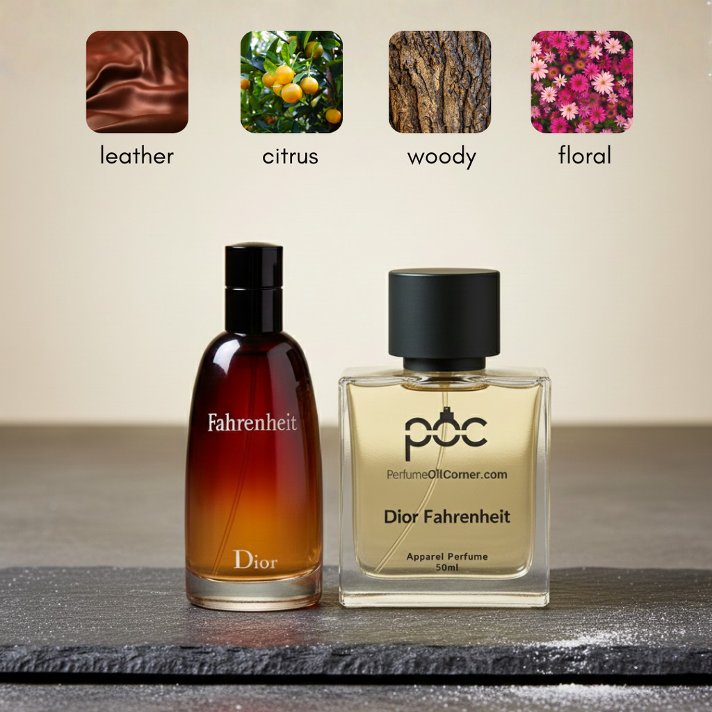 Christian Dior Fahrenheit Inspired Perfume