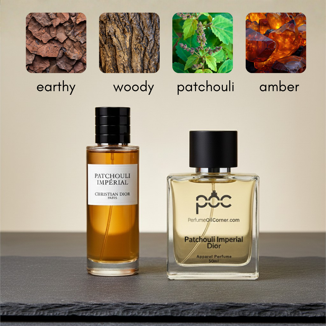 Patchouli Imperial Christian Dior Inspired Perfume
