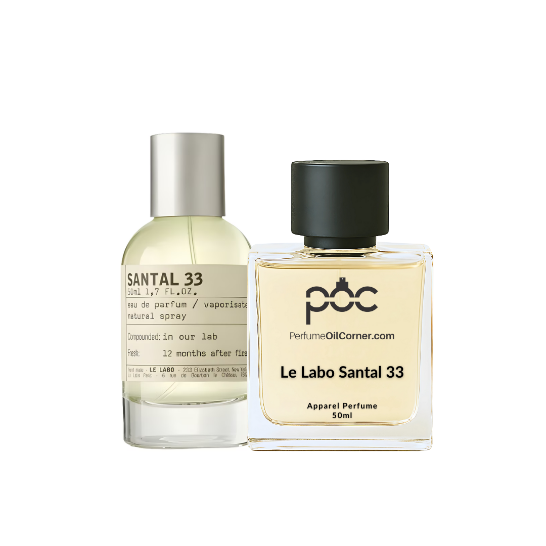 Le Labo Santal 33 Inspired Perfume