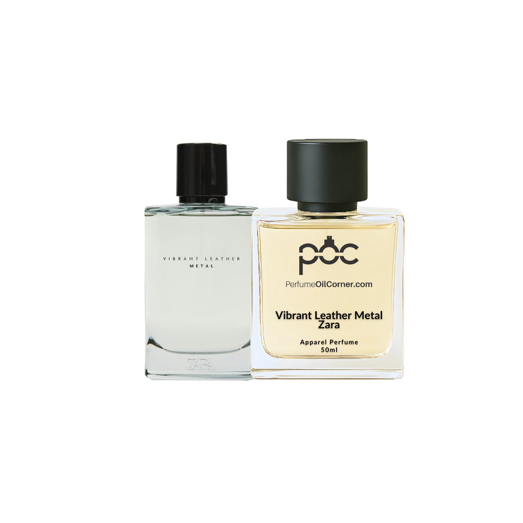 Vibrant Leather Metal Inspired Perfume