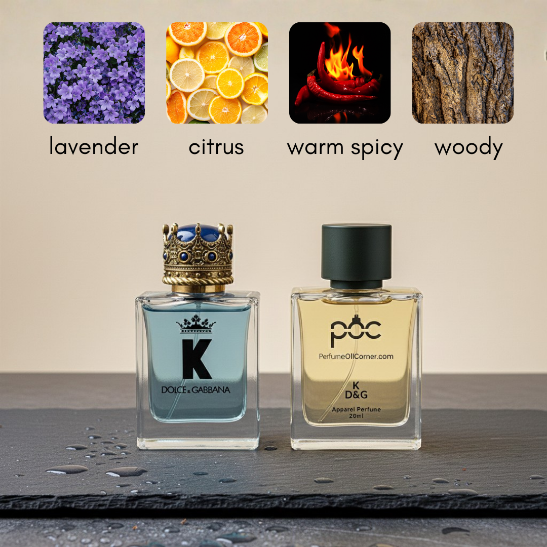 K by Dolce & Gabbana for Men by D&G Inspired Perfume