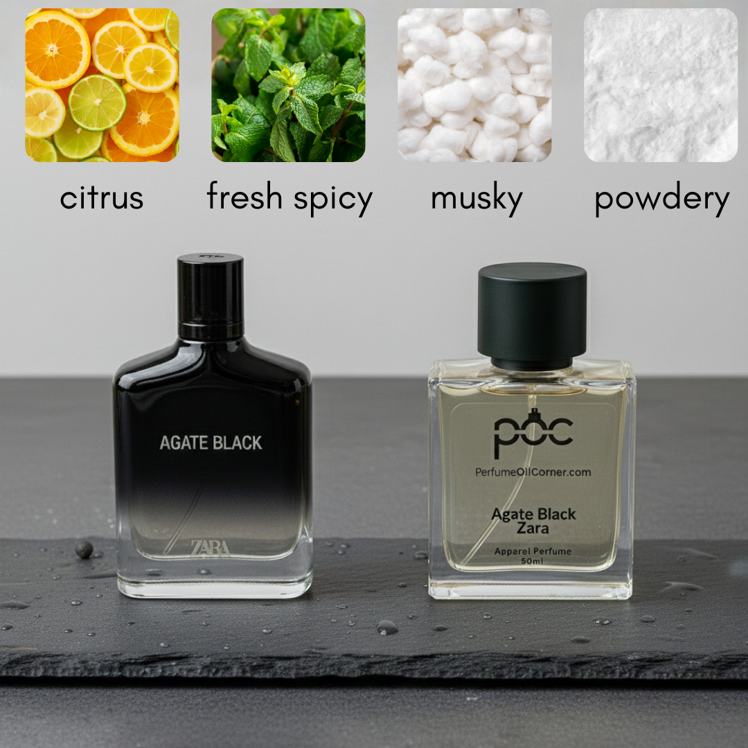 Agate Black Inspired Perfume