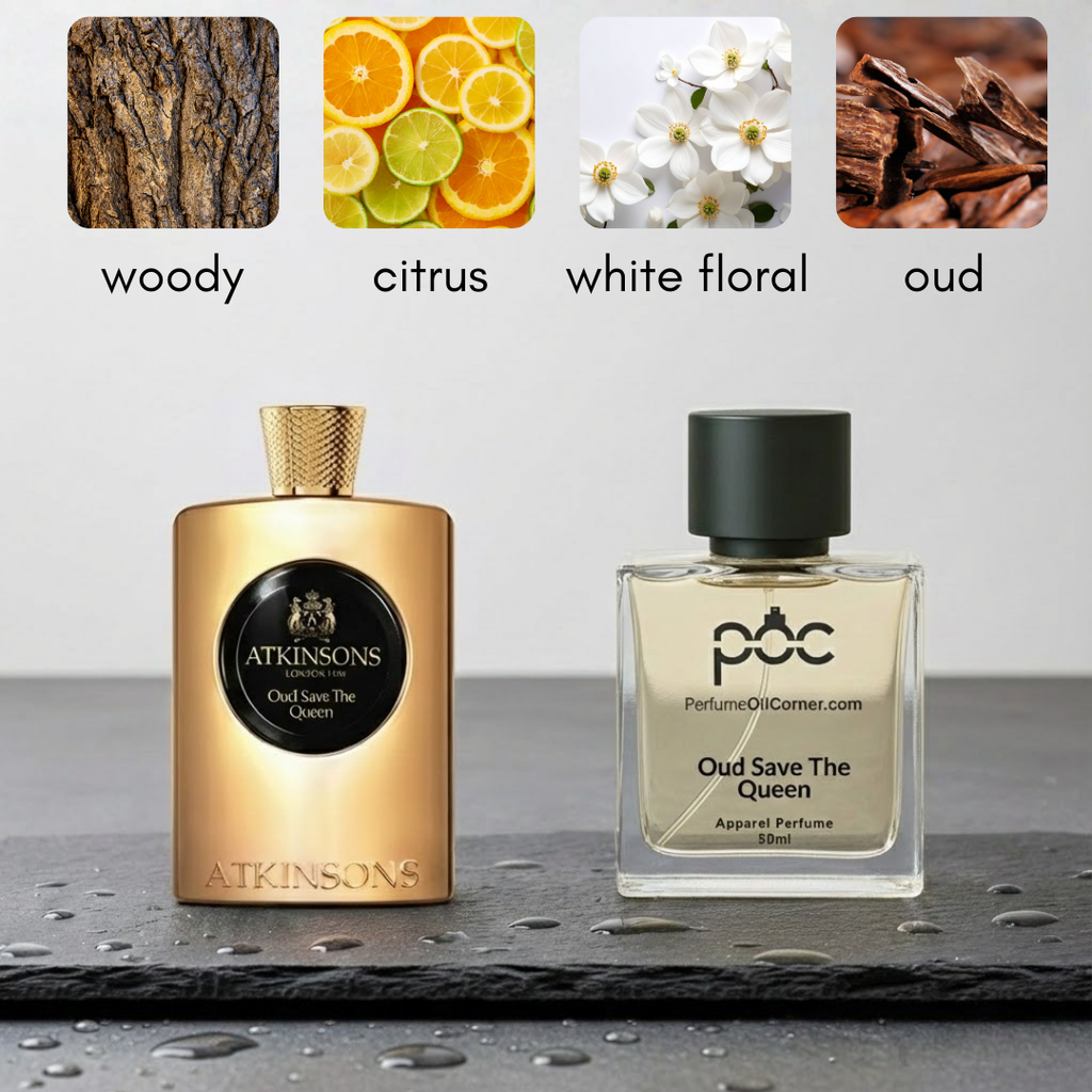 Oud Save The Queen Atkinsons for women Inspired Perfume