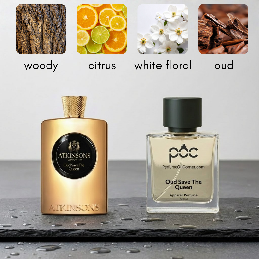 Oud Save The Queen Atkinsons for women Inspired Perfume