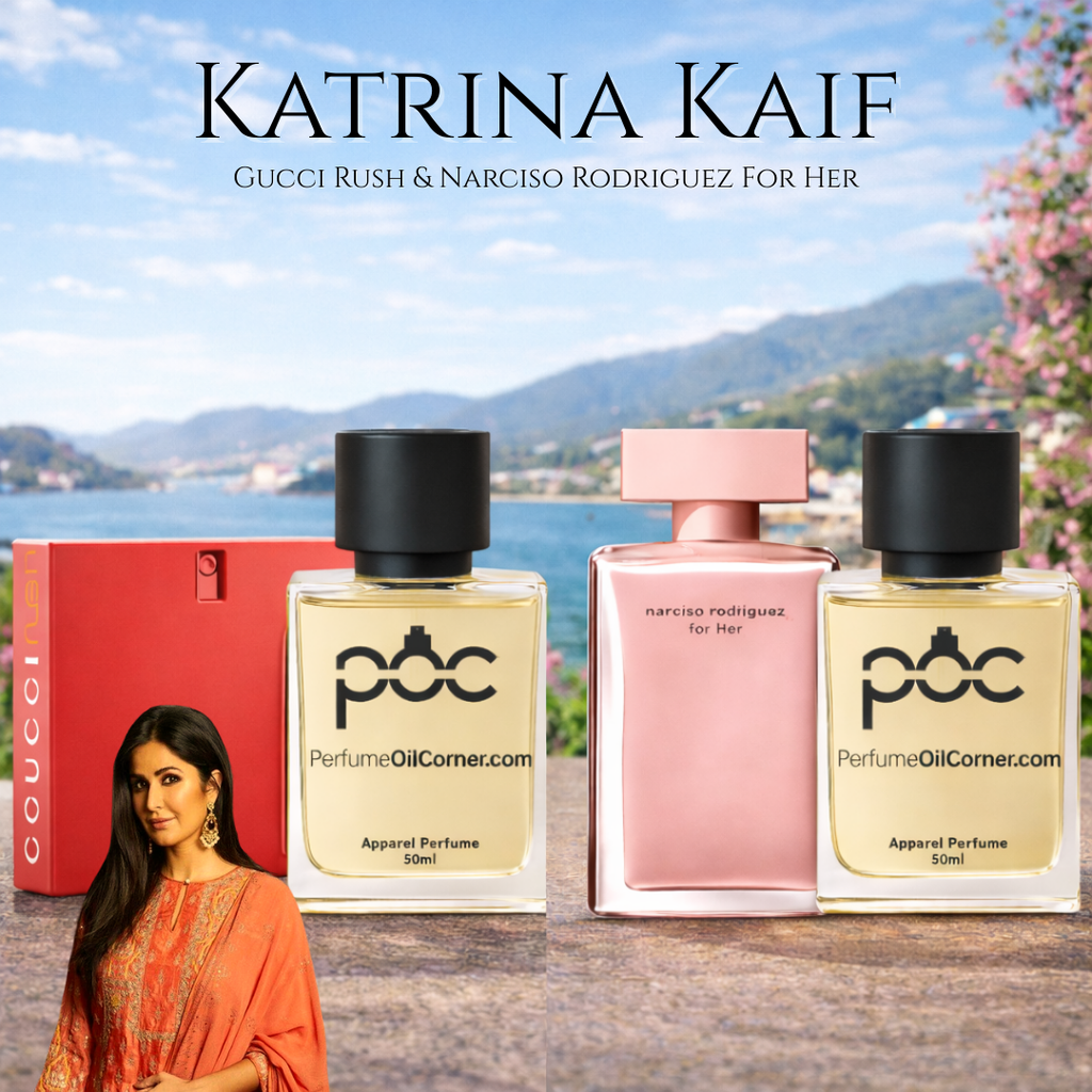 Katrina Kaif - Gucci Rush & Narciso Rodriguez For Her
