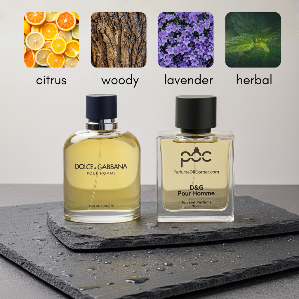 Dolce and Gabbanna Pour Homme Inspired Perfume