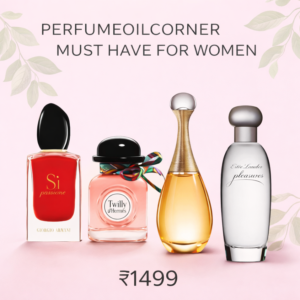 PerfumeOilCorner Must have for women 50ml x 4